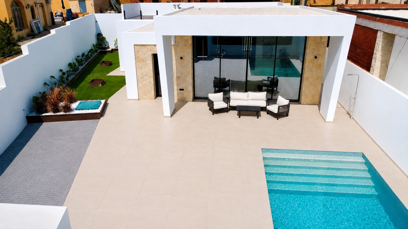 Villa en Torrevieja, Alicante, España 3 dormitorios, 135 m2 No. 188966