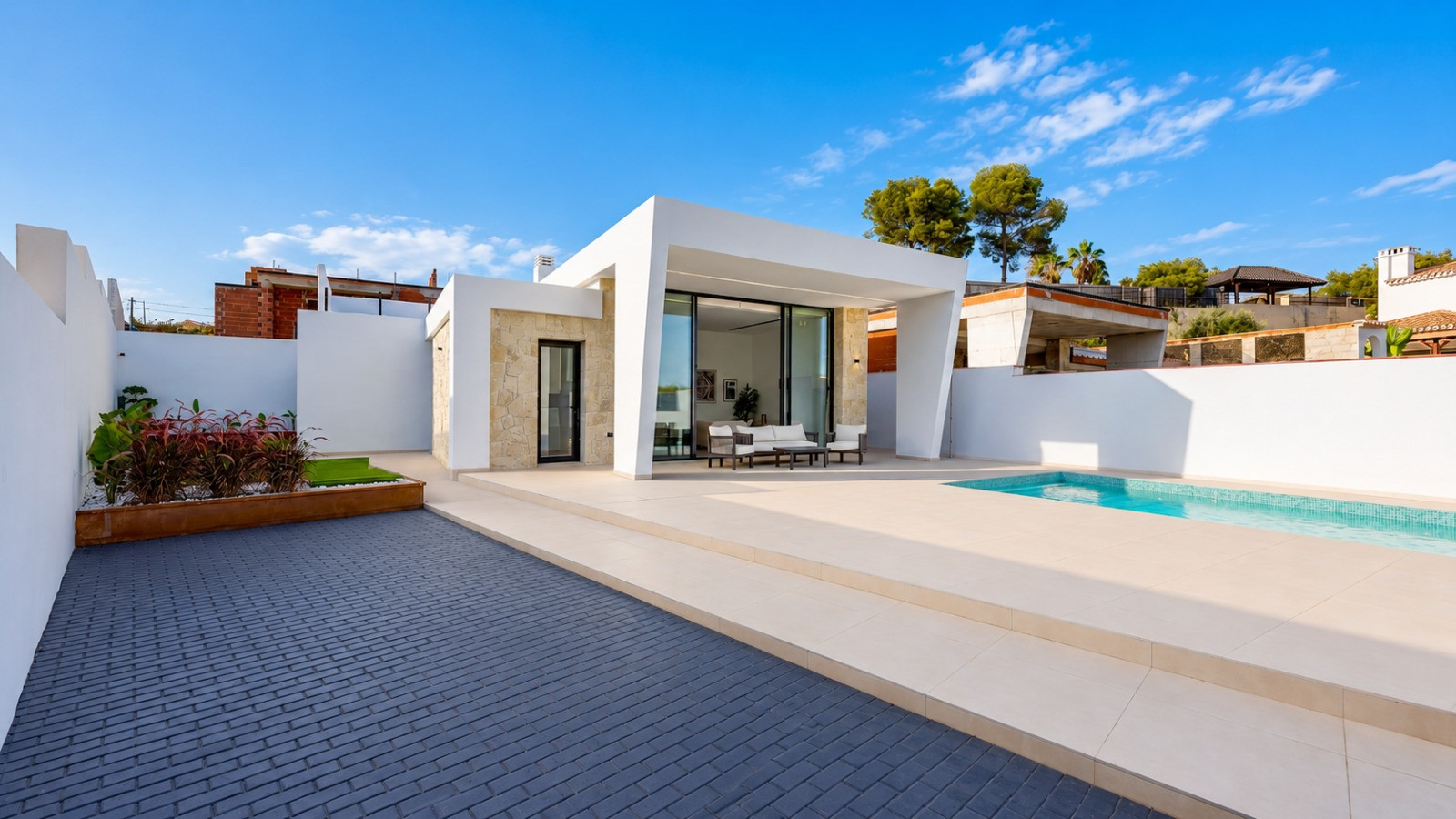 Villa en Torrevieja, Alicante, España 3 dormitorios, 135 m2 No. 188966