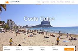 Villa in Calpe, Alicante, Spain 3 bedrooms, 90 sq.m. No. 196741