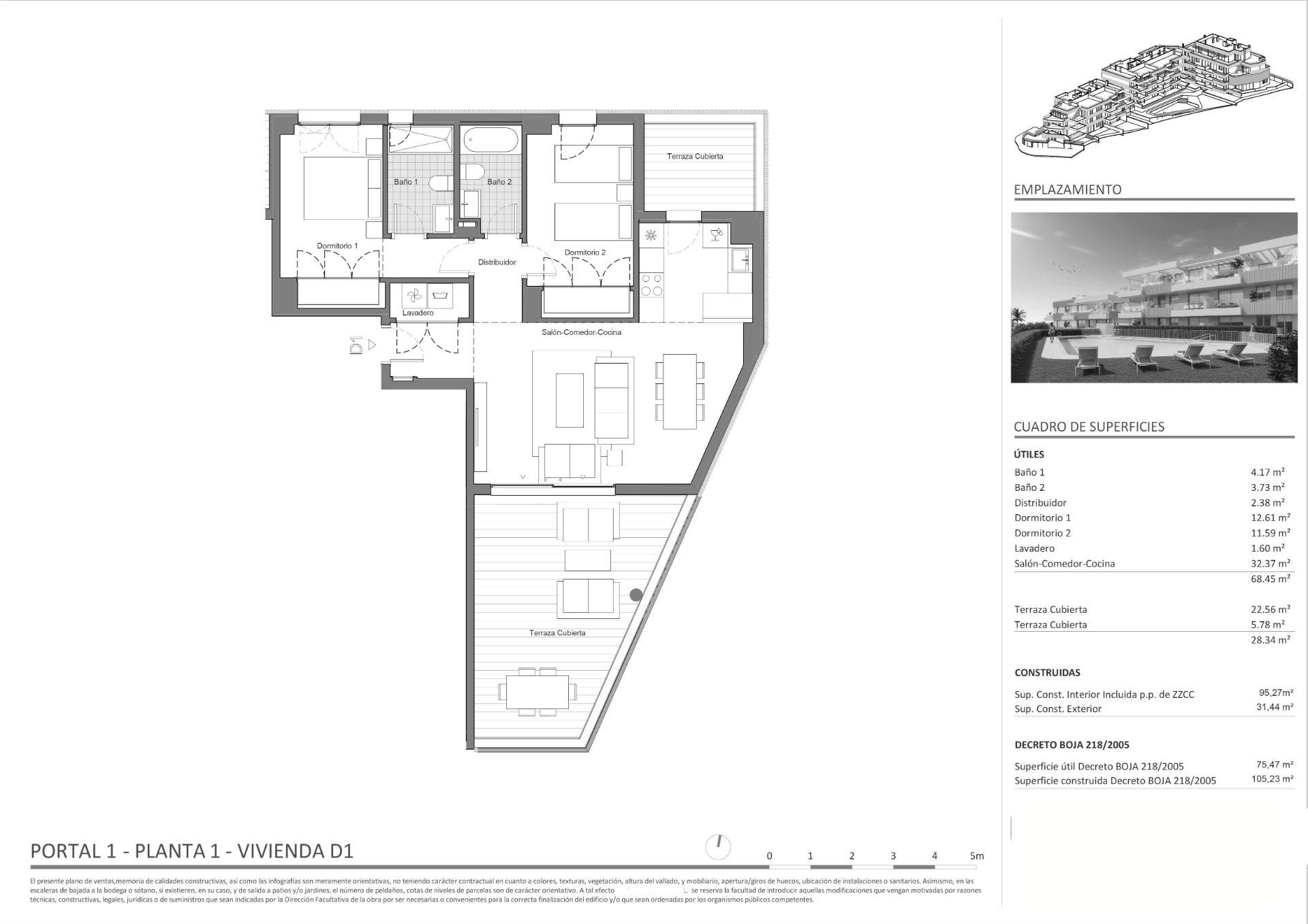 Apartament w Estepona, Malaga, Hiszpania 2 sypialnie, 105 mkw. nr 169418
