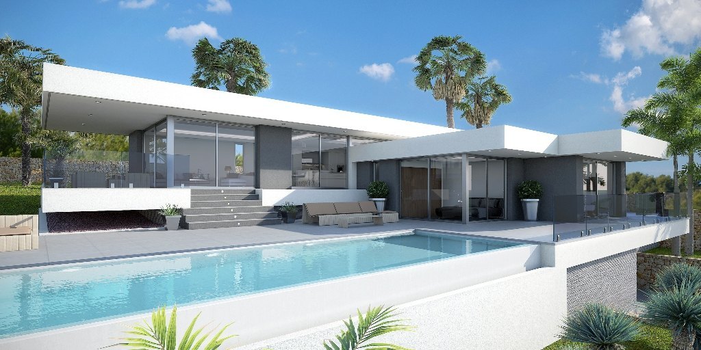 Villa in Rafol D'almunia, Alicante, Spain 3 bedrooms, 206 sq.m. No. 80498