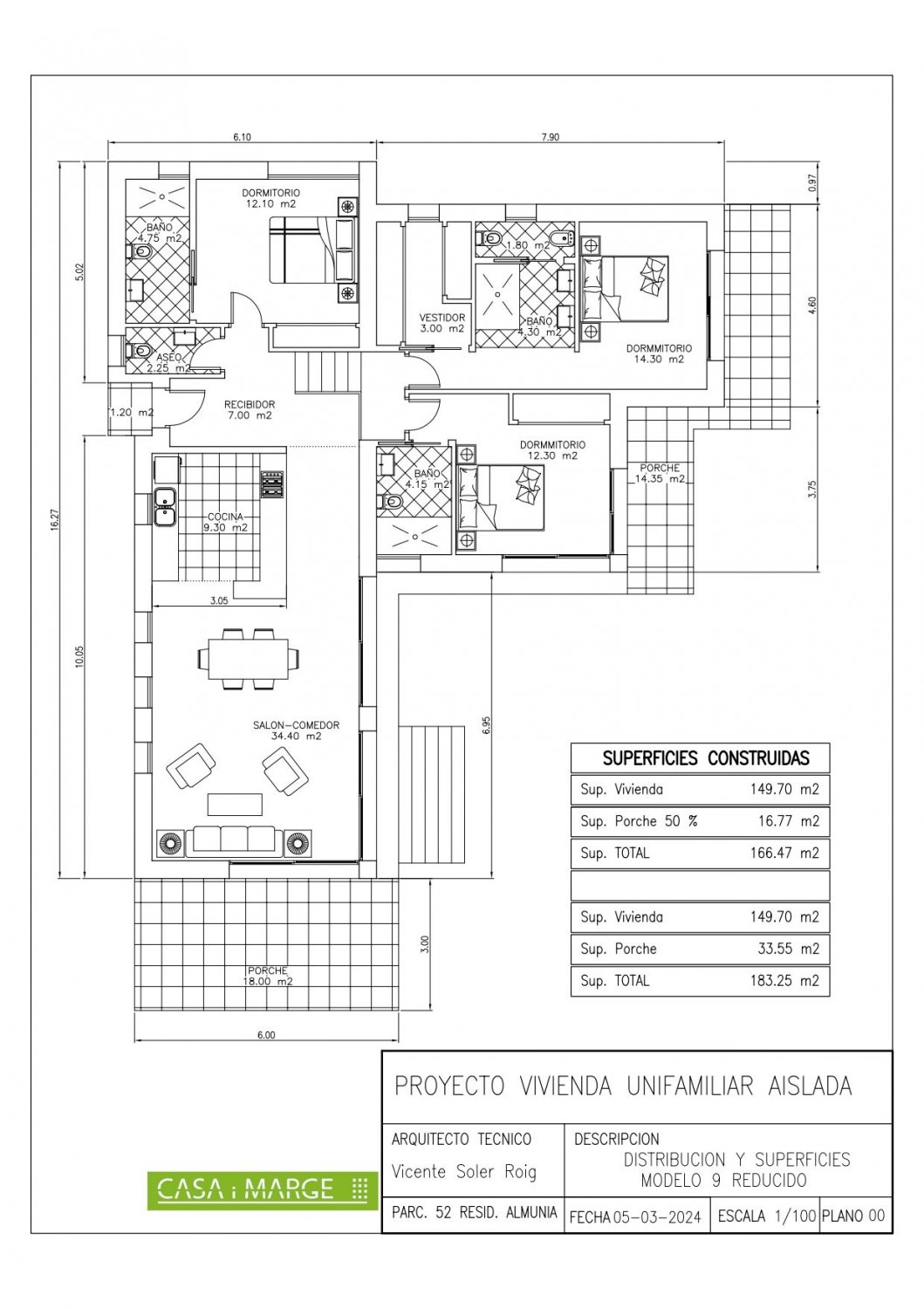 Villa in Rafol D'almunia, Alicante, Spain 3 bedrooms, 206 sq.m. No. 80498