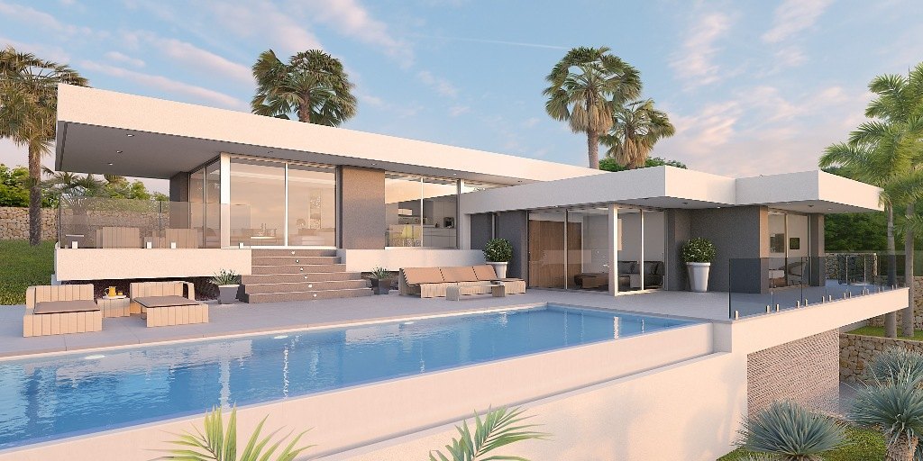 Villa in Rafol D'almunia, Alicante, Spain 3 bedrooms, 206 sq.m. No. 80498