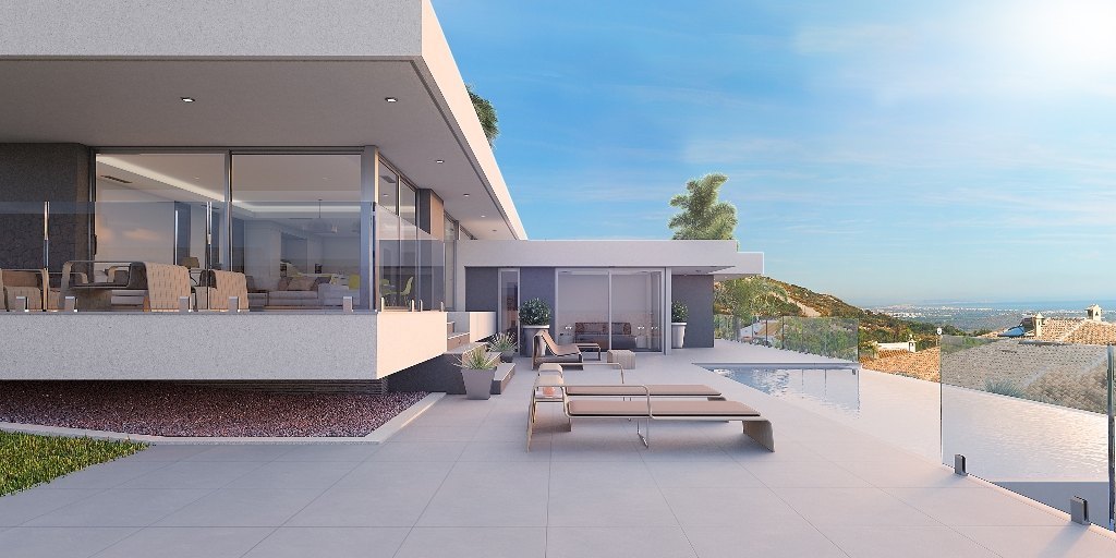 Villa in Rafol D'almunia, Alicante, Spain 3 bedrooms, 206 sq.m. No. 80498