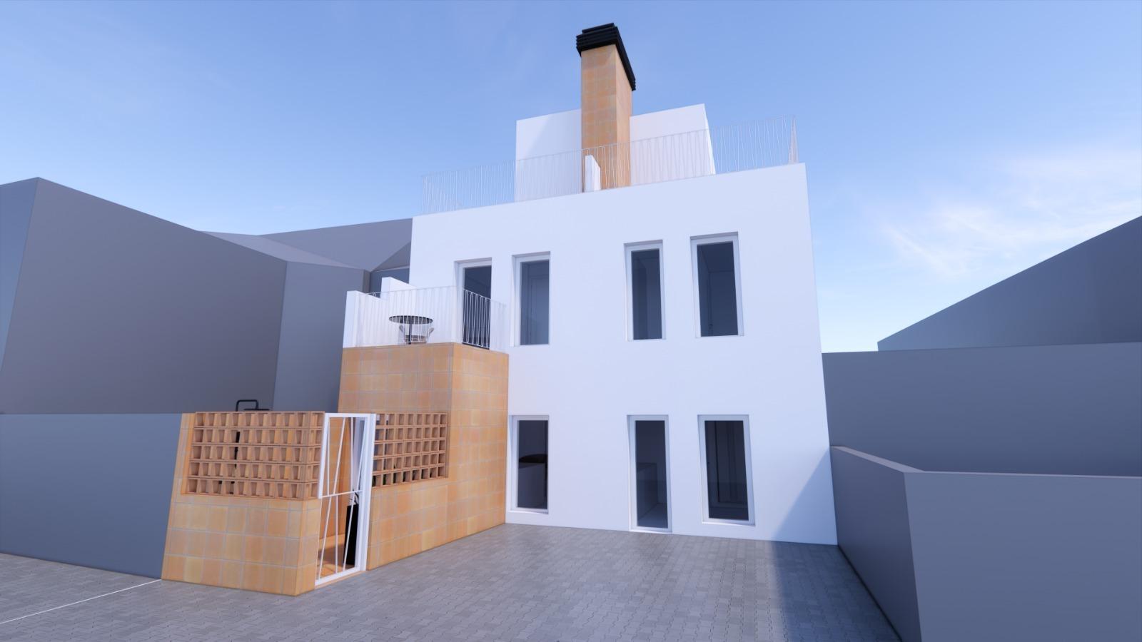 Radhus i Cartagena, Murcia, Spanien 2 sovrum, 79 kvm. Nr. 151618