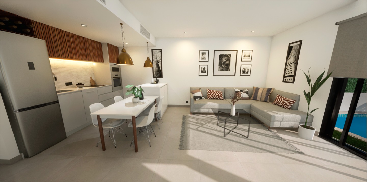 Villa Los Alcazares, Murcia, Spānijā 3 istabas, 103 m2 Nr. 80865