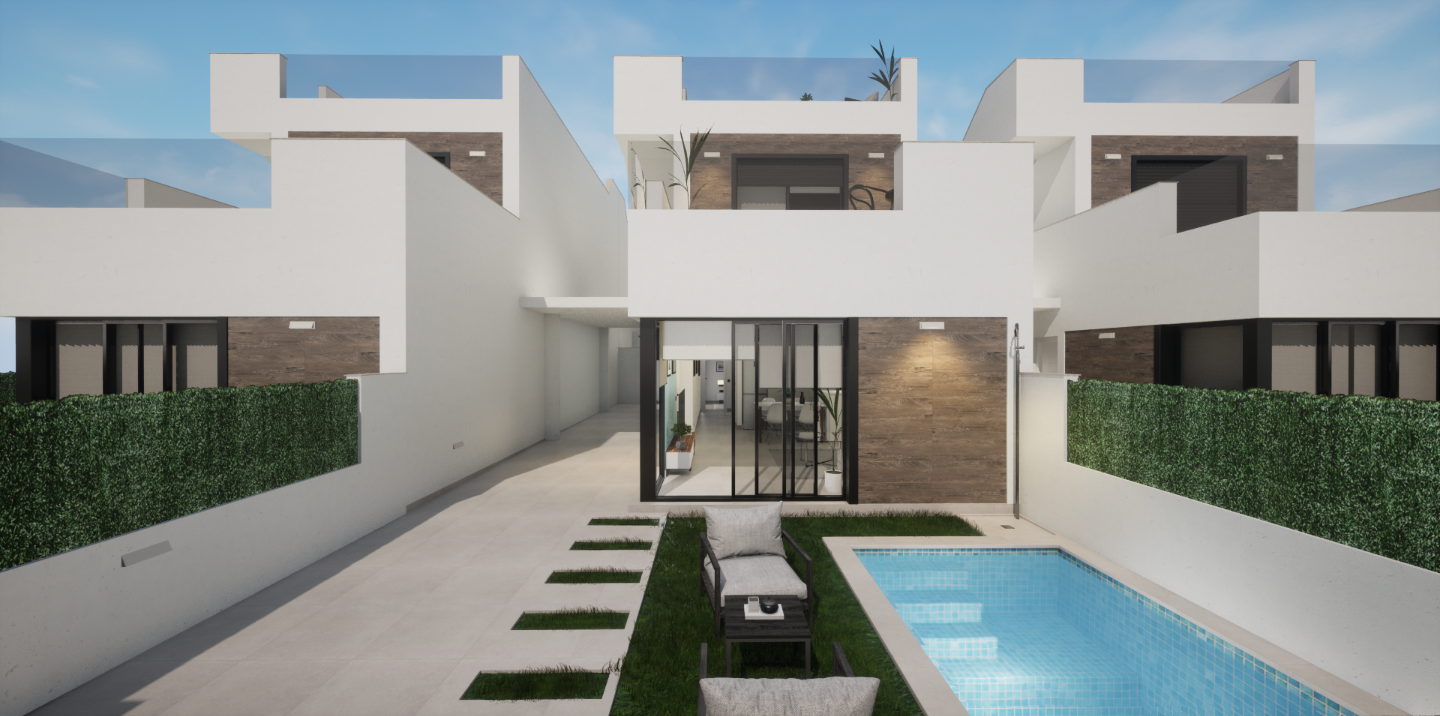 Villa Los Alcazares, Murcia, Spānijā 3 istabas, 103 m2 Nr. 80865