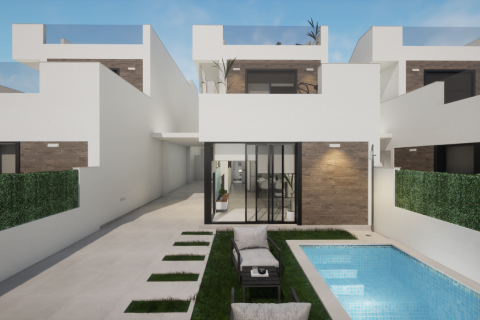 Villa in Los Alcazares, Murcia, Spain 3 bedrooms, 103 sq.m. No. 80865