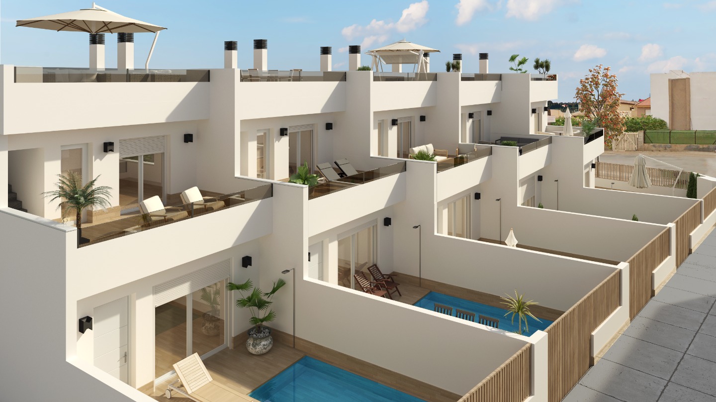 Townhouse in Lo Pagan, Murcia, Spanien 3 Schlafzimmer, 109 m2 Nr. 80863