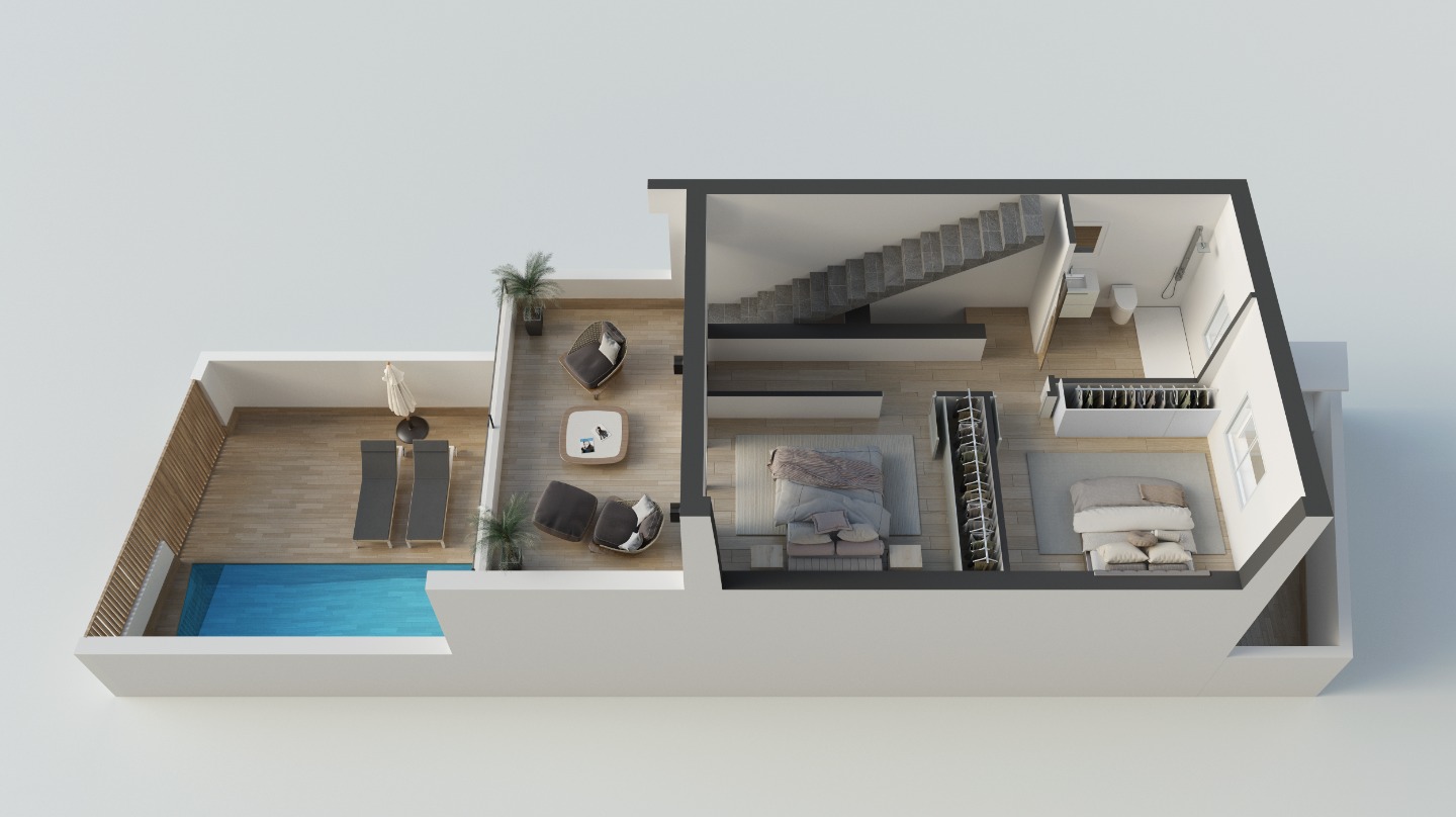 Townhouse in Lo Pagan, Murcia, Spanien 3 Schlafzimmer, 109 m2 Nr. 80863