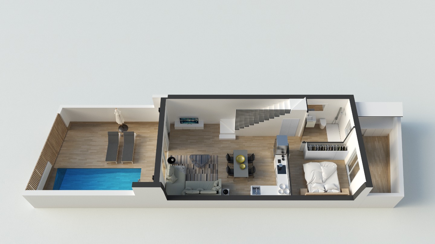Townhouse in Lo Pagan, Murcia, Spanien 3 Schlafzimmer, 109 m2 Nr. 80863