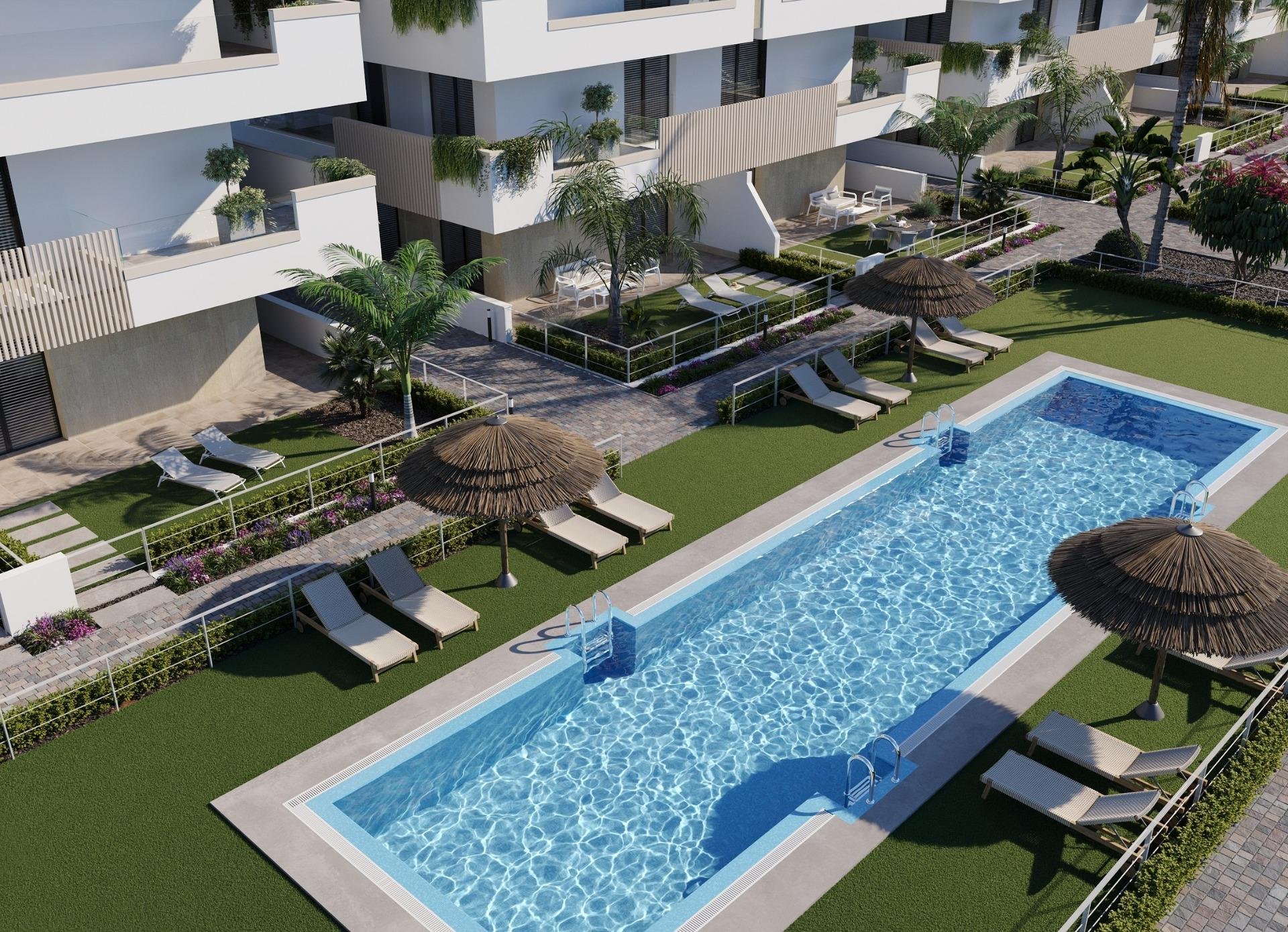 Penthouse w Torre-Pacheco, Murcia, Hiszpania 3 sypialnie, 100 mkw. nr 192900