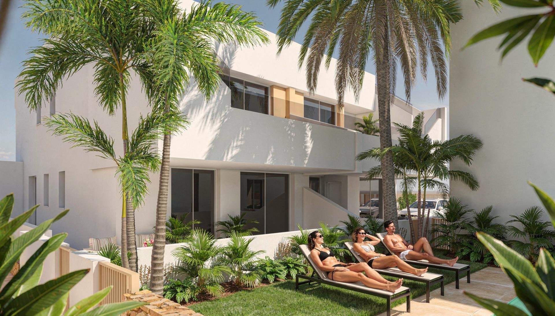 Bungalowi Pilar de la Horadada, Alicante, Espanja 3 makuuhuonetta, 84 m2 No. 192899