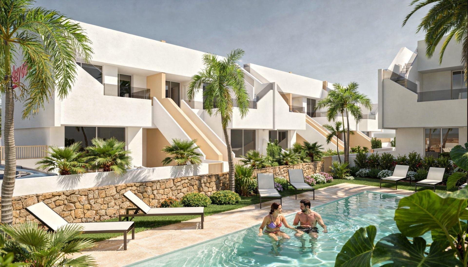 Bungalowi Pilar de la Horadada, Alicante, Espanja 3 makuuhuonetta, 84 m2 No. 192899