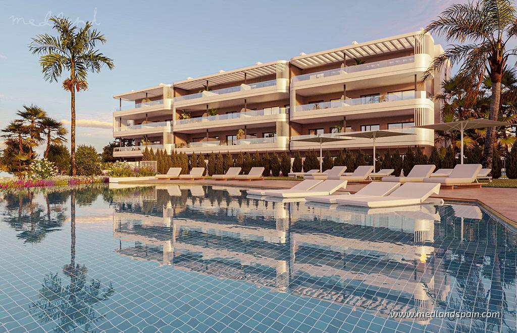 Apartment in Torrevieja, Alicante, Spain 2 bedrooms, 65 sq.m. No. 146346
