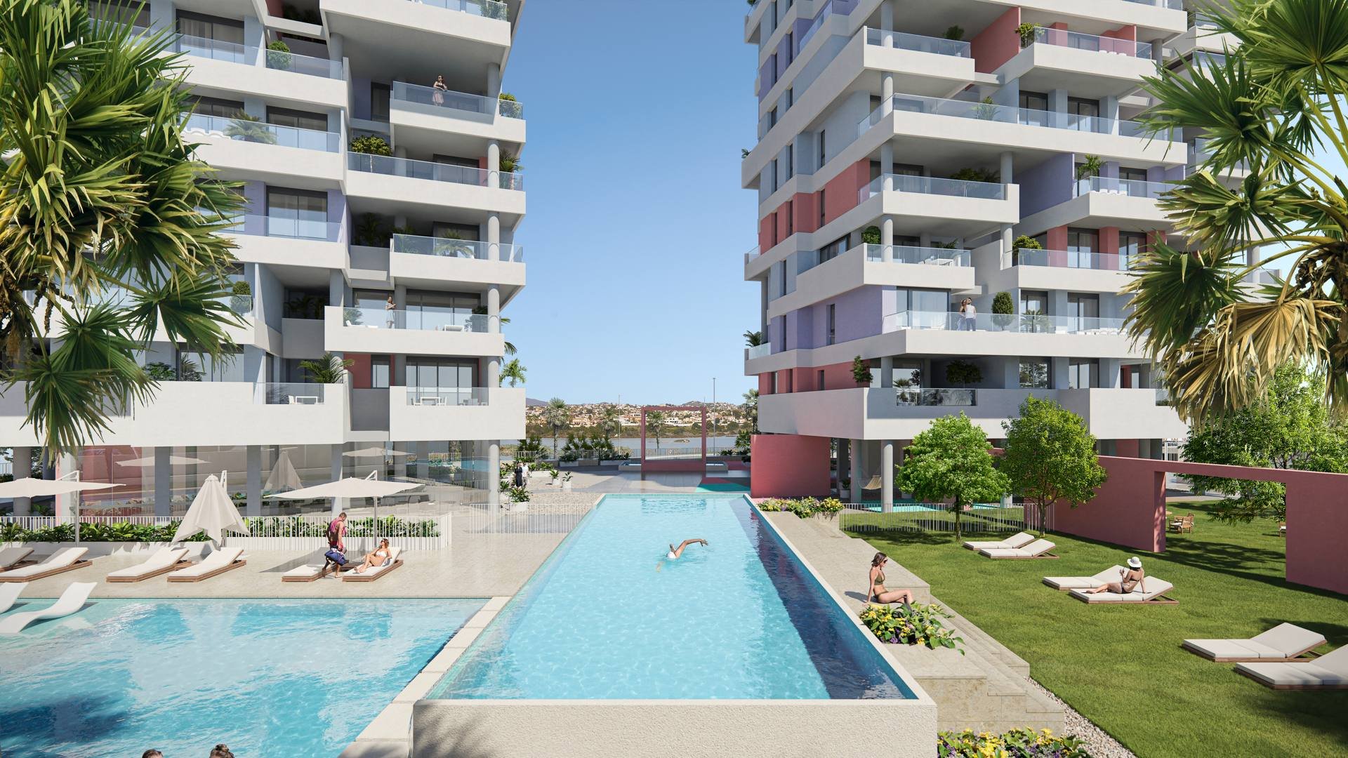 Apartment in Isea Views, Calpe, Alicante, Spain 2 bedrooms, 62.44 sq.m. No. 74762