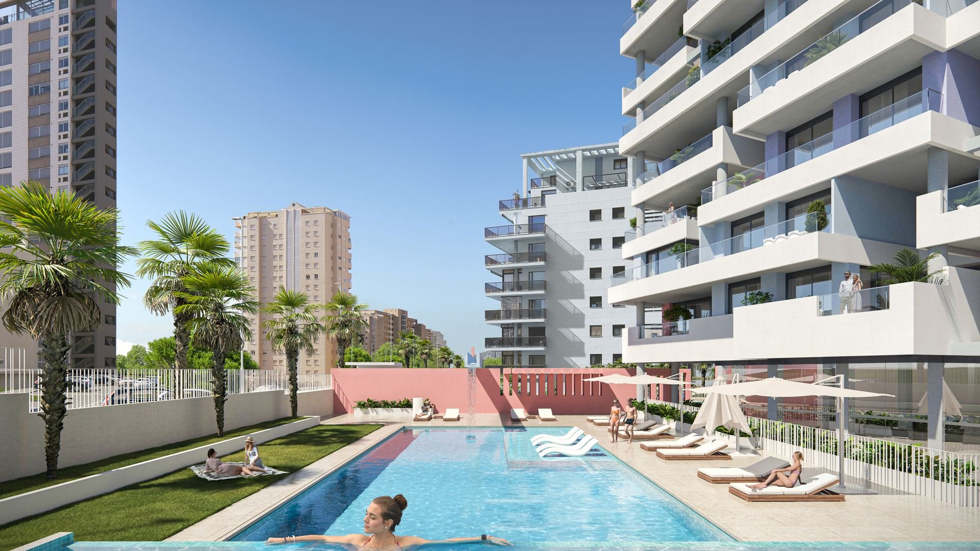 Apartment in Isea Views, Calpe, Alicante, Spain 2 bedrooms, 62.44 sq.m. No. 74762