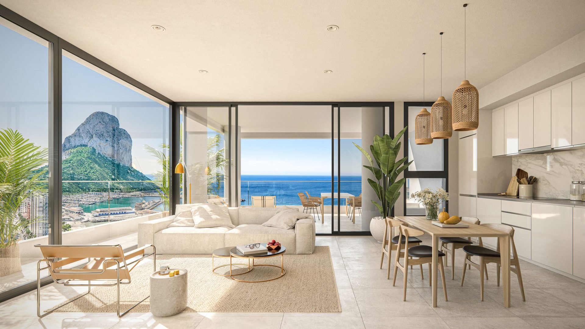 Apartment in Isea Views, Calpe, Alicante, Spain 2 bedrooms, 62.44 sq.m. No. 74762