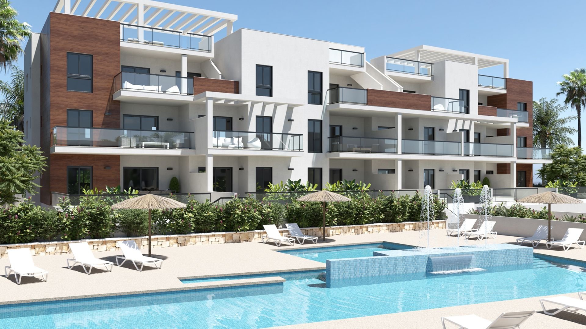 Bungalow in Higuericas Bay, Alicante, Spagna 3 camere da letto, 71.04 mq. N° 74760
