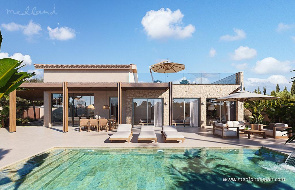 Willa w Mar Menor Golf Resort, Murcia, Hiszpania 3 sypialnie, 130 mkw. nr 155269
