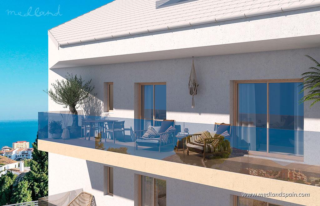 Apartment in Fuengirola, Malaga, Spain 4 bedrooms, 107 sq.m. No. 155268