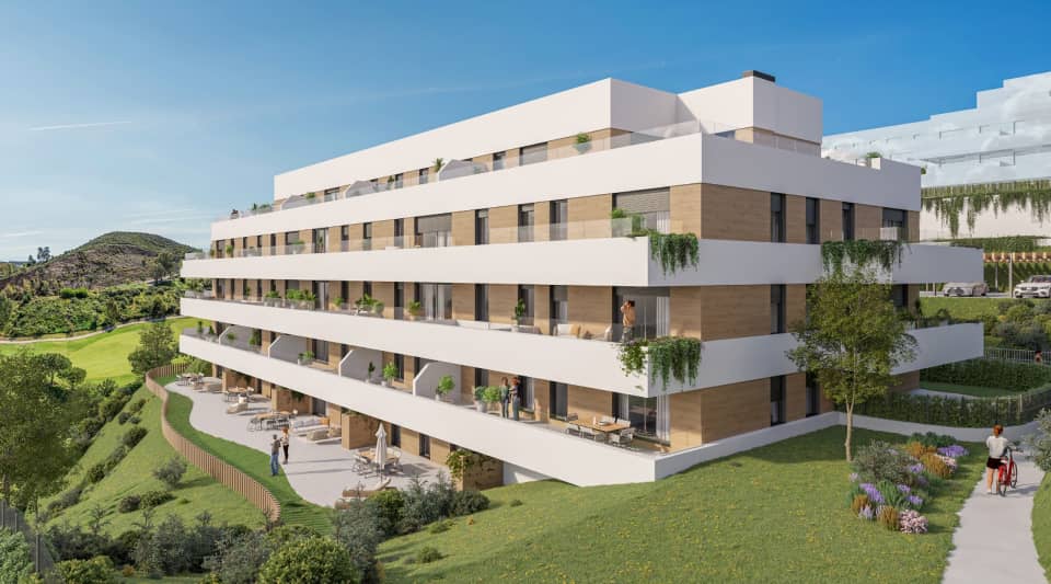 Bungalow a Mijas, Malaga, Spagna 3 camere da letto, 95 mq. N° 134523