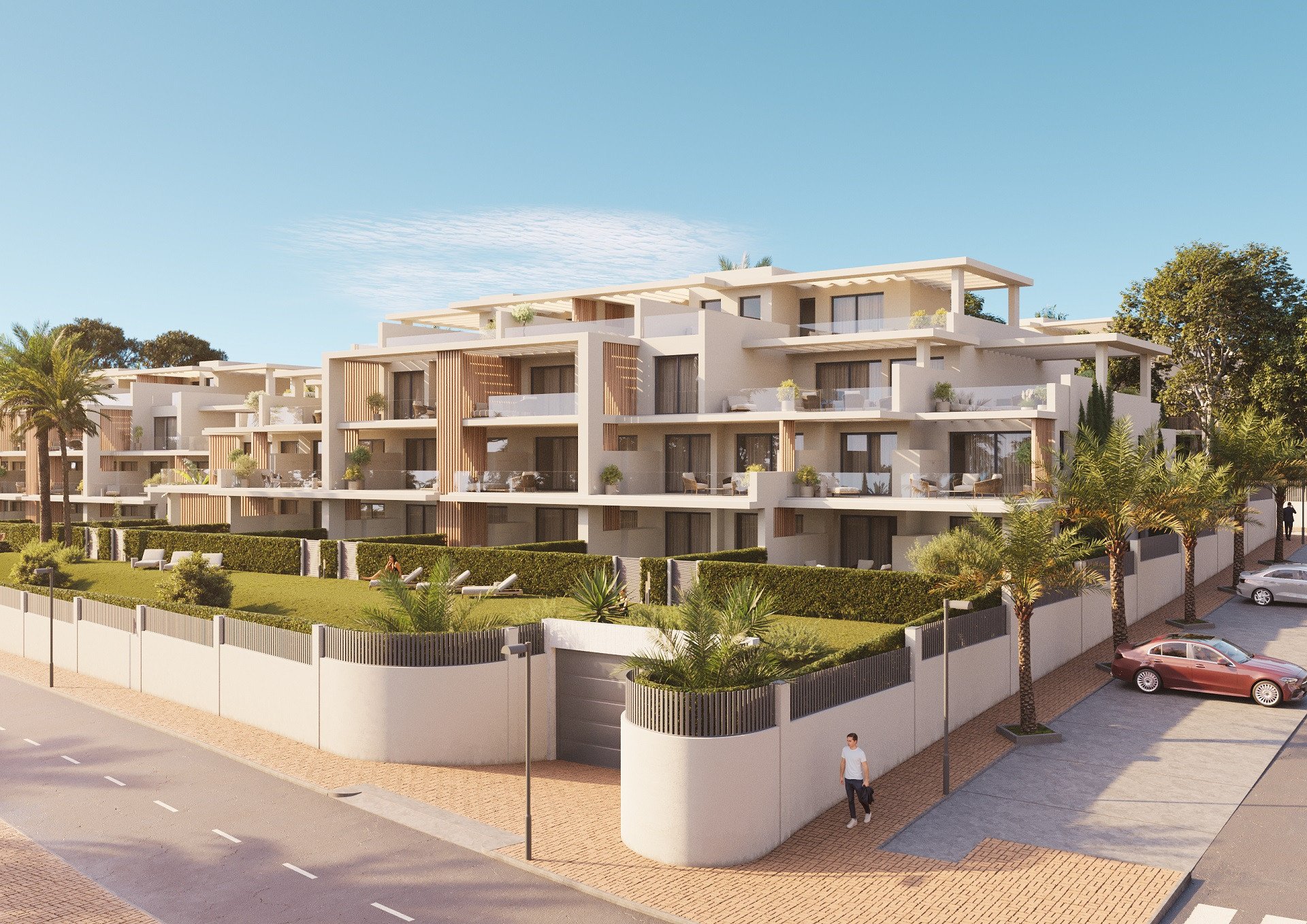 Apartment in Estepona, Malaga, Spain 2 bedrooms, 113 sq.m. No. 109968