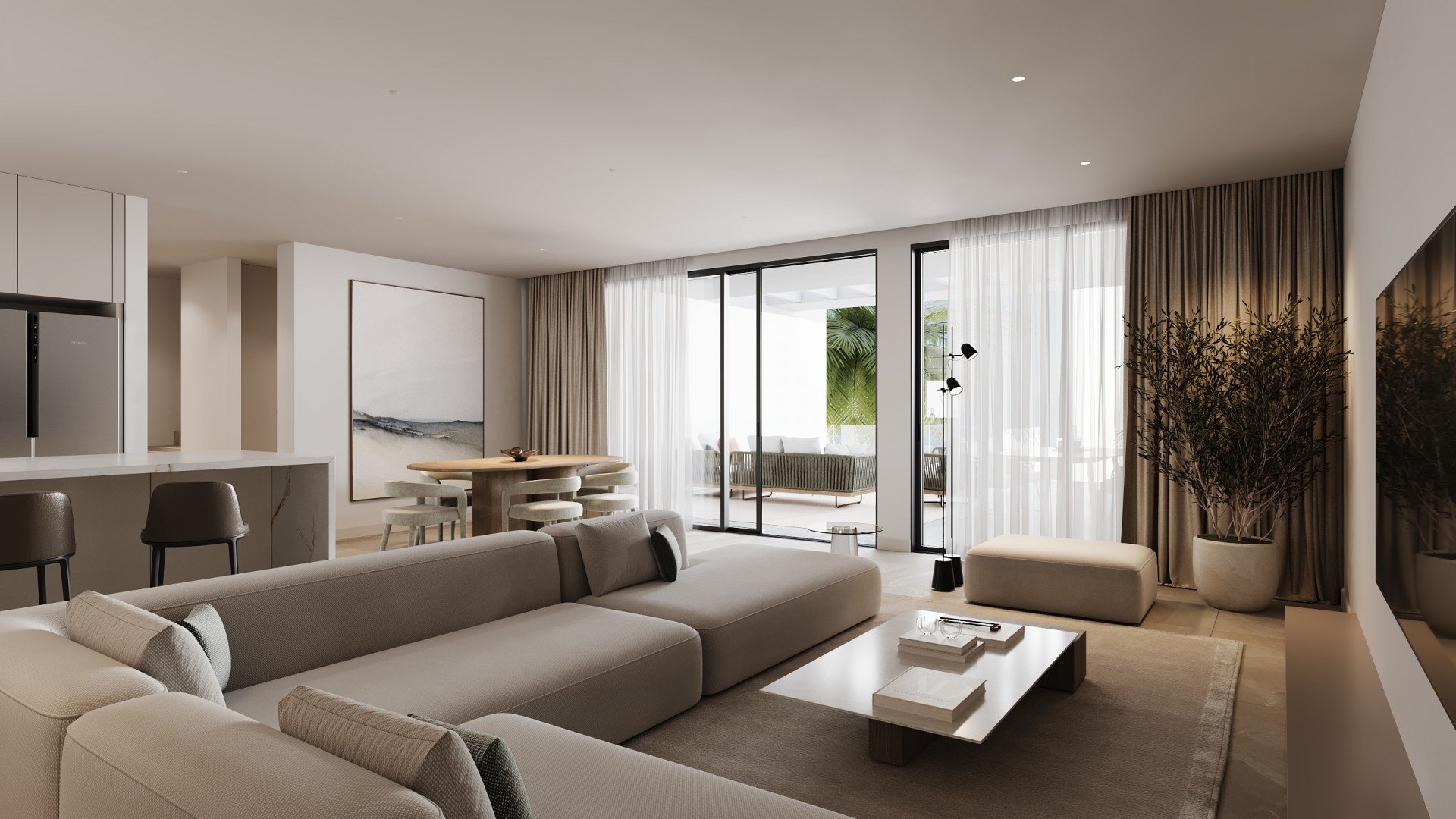 Apartment in Estepona, Malaga, Spain 2 bedrooms, 113 sq.m. No. 109968