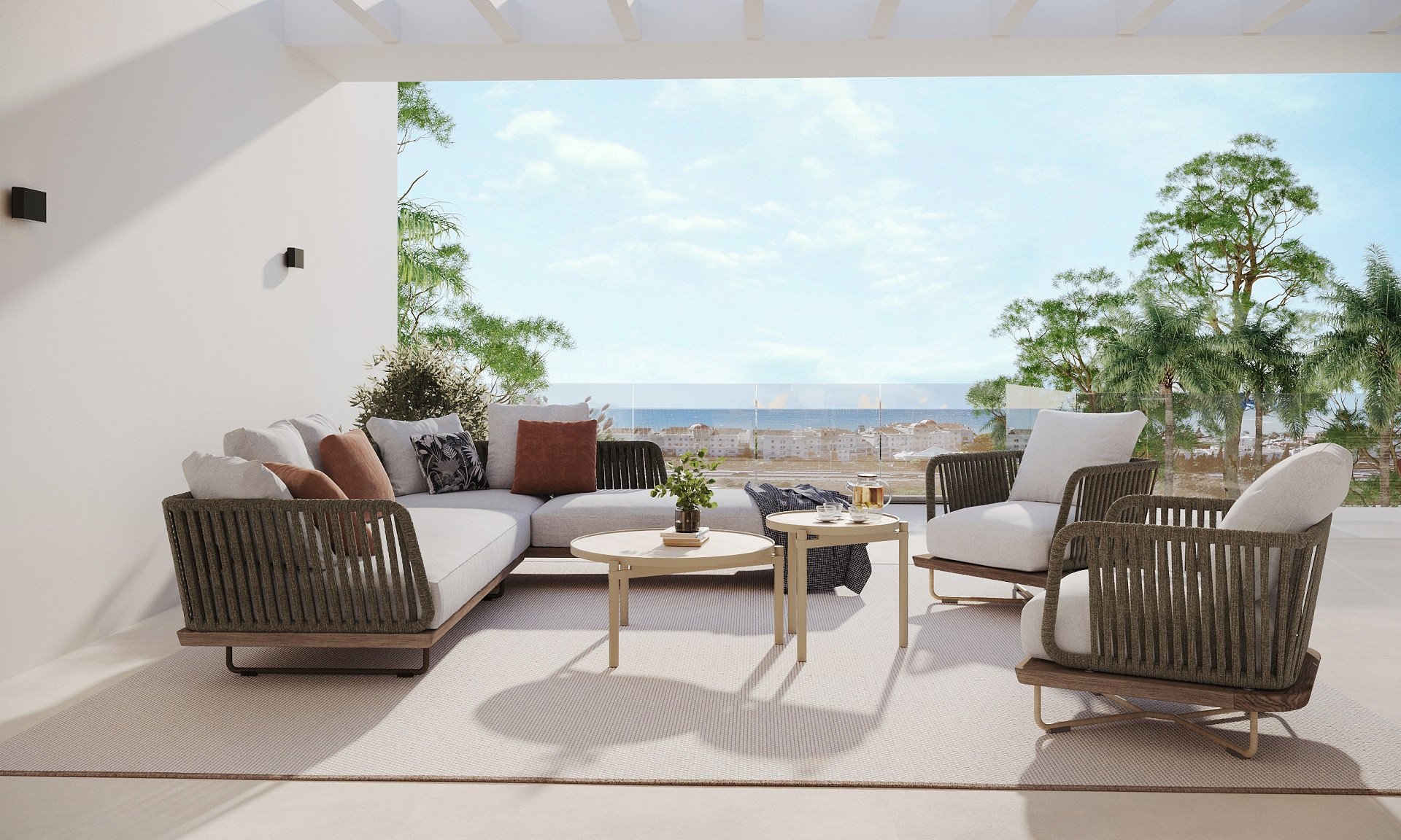 Apartment in Estepona, Malaga, Spain 2 bedrooms, 113 sq.m. No. 109968