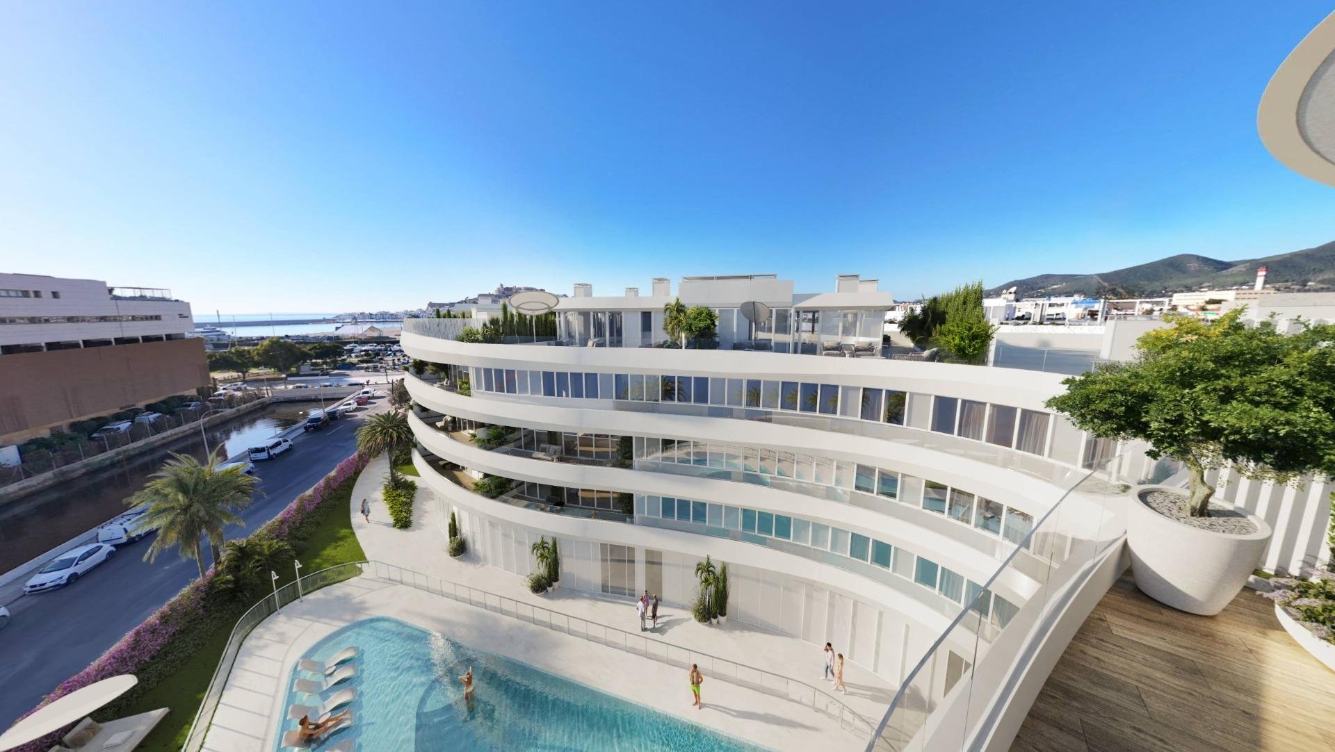 Appartamento a Talamanca, Ibiza, Spagna 1 camera da letto, 78 mq. N° 168832