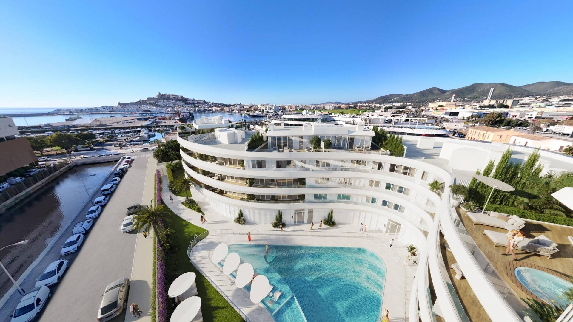 Appartamento a Talamanca, Ibiza, Spagna 1 camera da letto, 78 mq. N° 168832