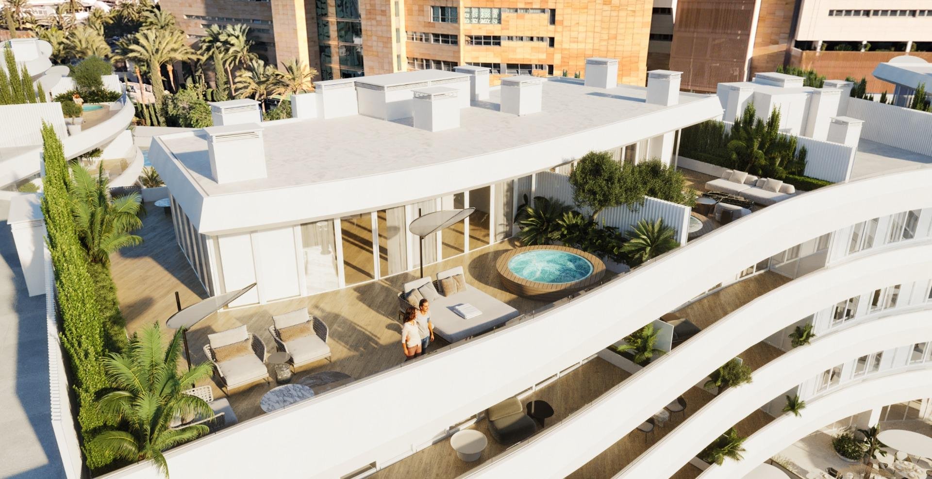 Apartament w Talamanca, Ibiza, Hiszpania 2 sypialnie, 109 mkw. nr 168833