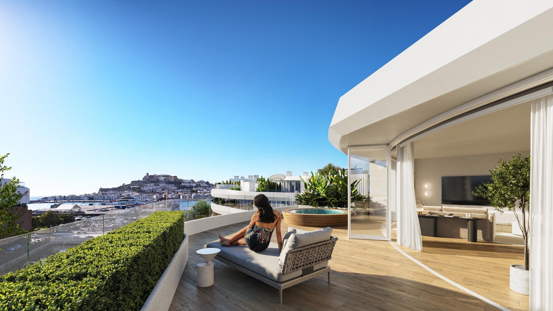 Apartament w Talamanca, Ibiza, Hiszpania 2 sypialnie, 109 mkw. nr 168833