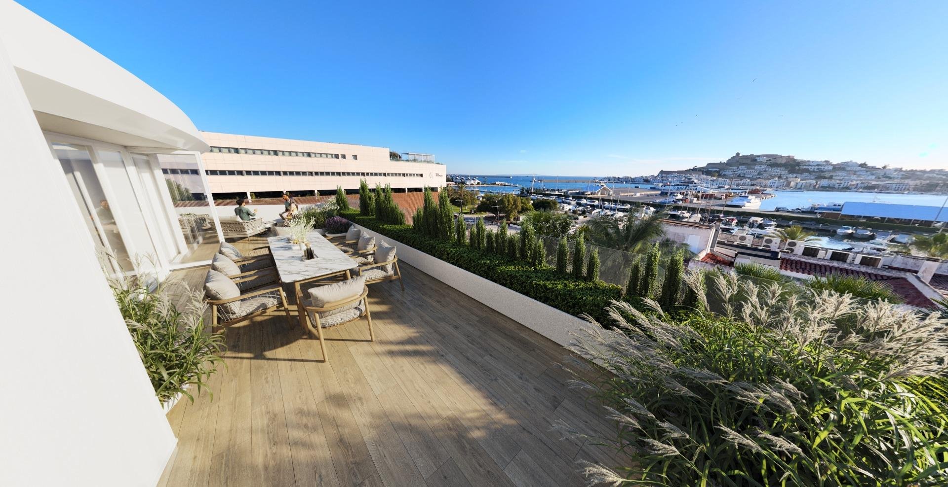 Penthouse in Talamanca, Ibiza, Spain 2 bedrooms, 290 sq.m. No. 168834