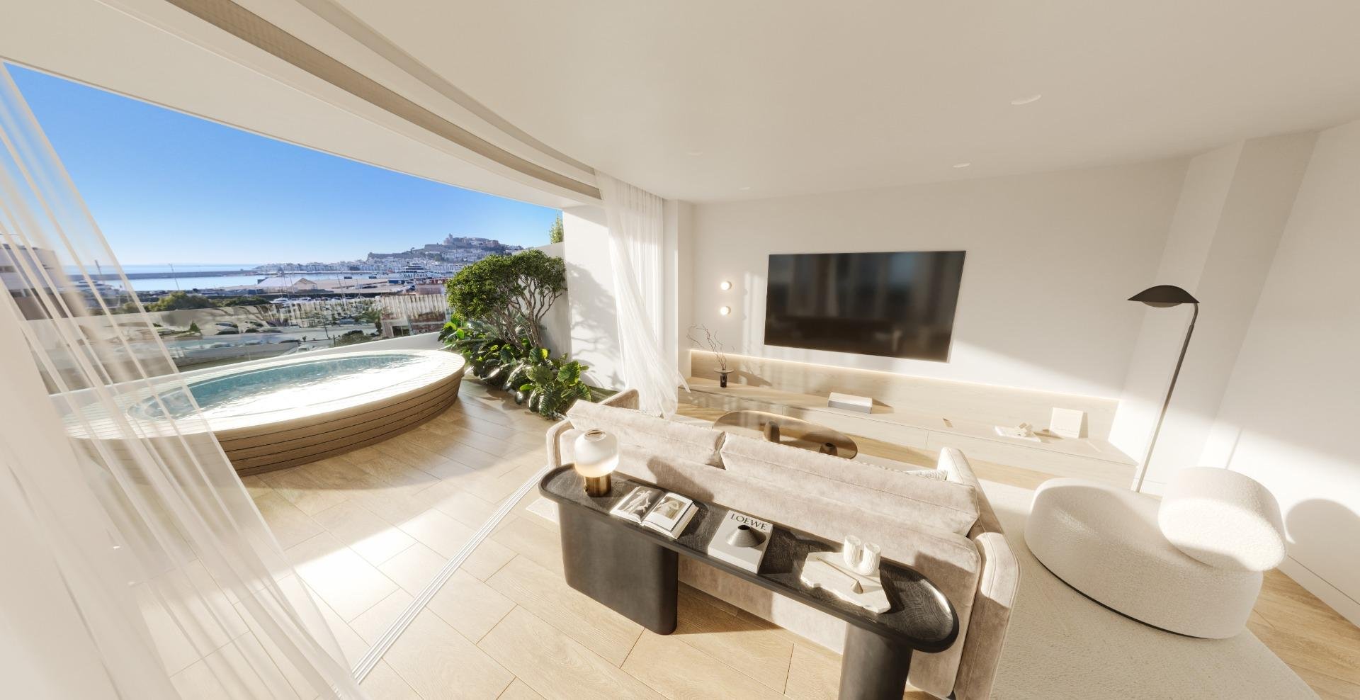Penthouse in Talamanca, Ibiza, Spain 2 bedrooms, 290 sq.m. No. 168834