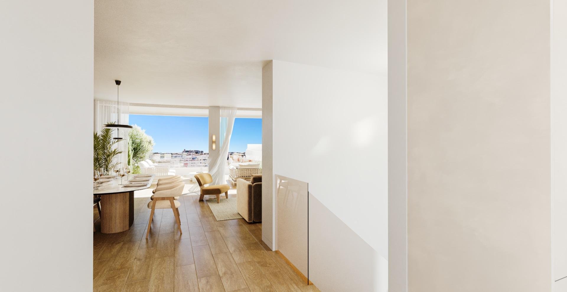 Penthouse in Talamanca, Ibiza, Spain 2 bedrooms, 290 sq.m. No. 168834