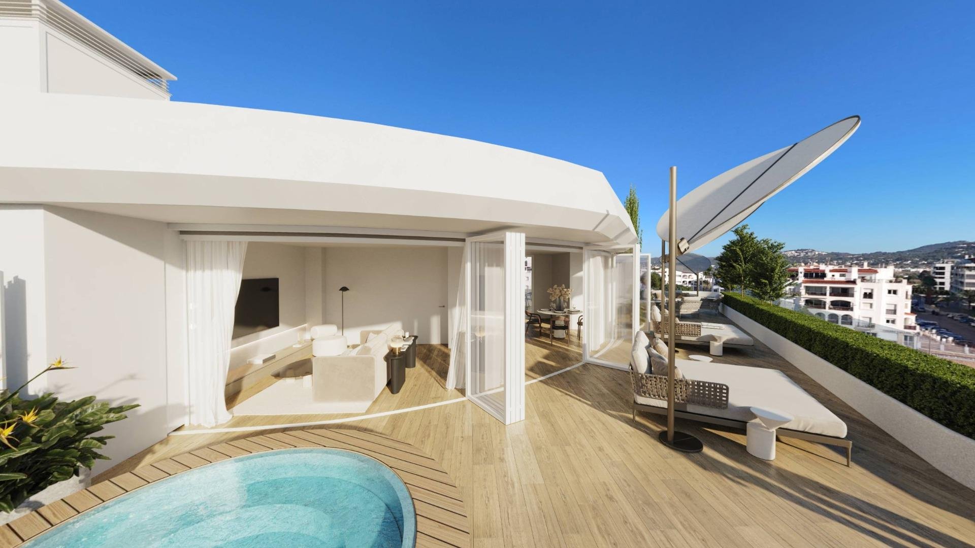 Penthouse in Talamanca, Ibiza, Spain 2 bedrooms, 290 sq.m. No. 168834