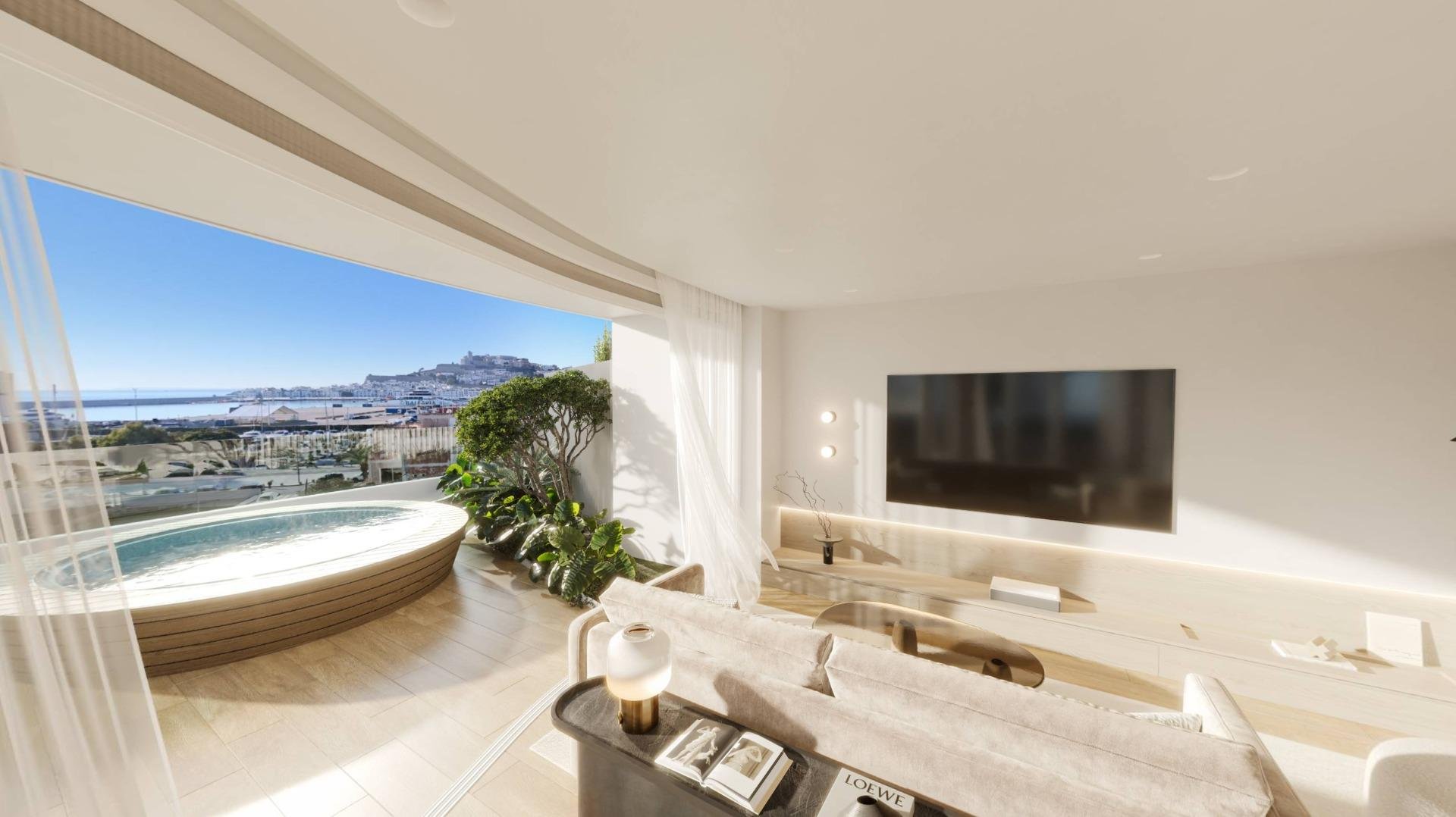 Penthouse in Talamanca, Ibiza, Spain 2 bedrooms, 290 sq.m. No. 168834