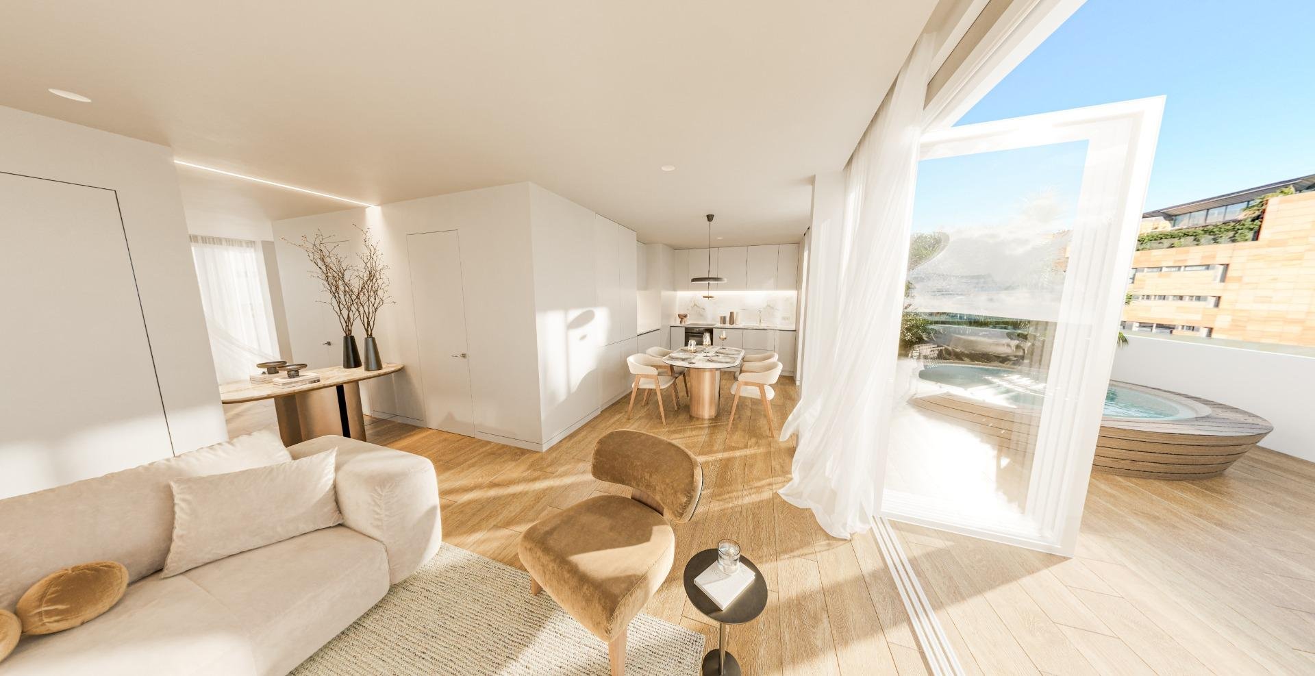 Penthouse in Talamanca, Ibiza, Spain 2 bedrooms, 290 sq.m. No. 168834