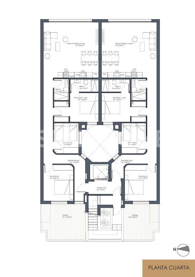 Apartment à Guardamar del Segura, Alicante, Espagne 3 chambres, 114 m2 No. 196360