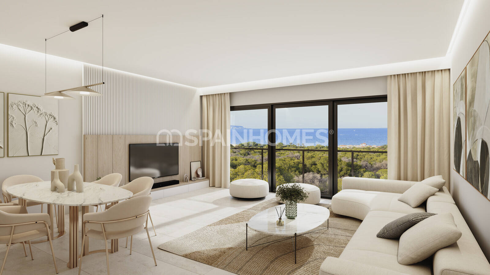 Penthouse w Guardamar del Segura, Alicante, Hiszpania 3 sypialnie, 113 mkw. nr 196362