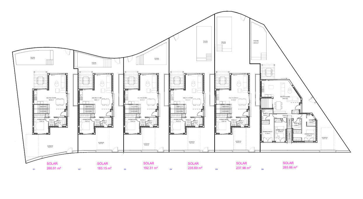 Villa in Torre-Pacheco, Murcia, Spanien 3 Schlafzimmer, 127 m2 Nr. 196359