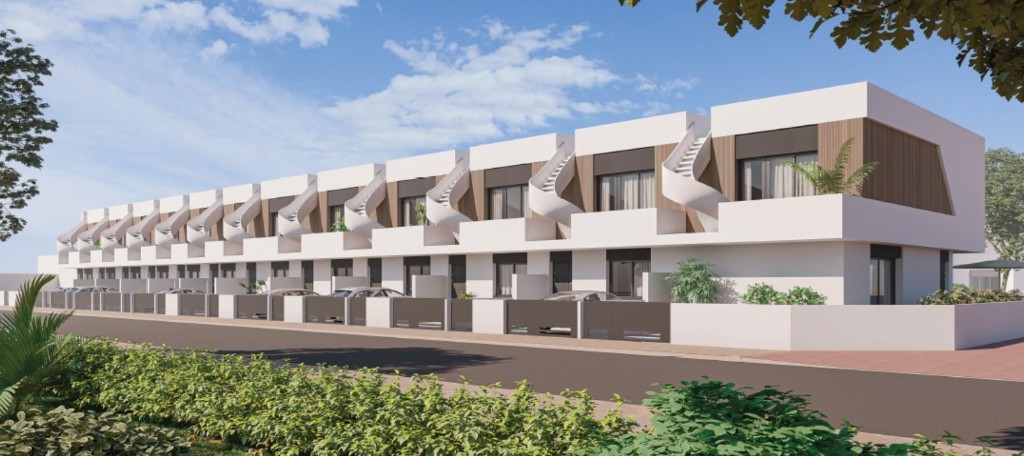Rindu māja Pilar de la Horadada, Alicante, Spānijā 3 istabas, 112 m2 Nr. 145350