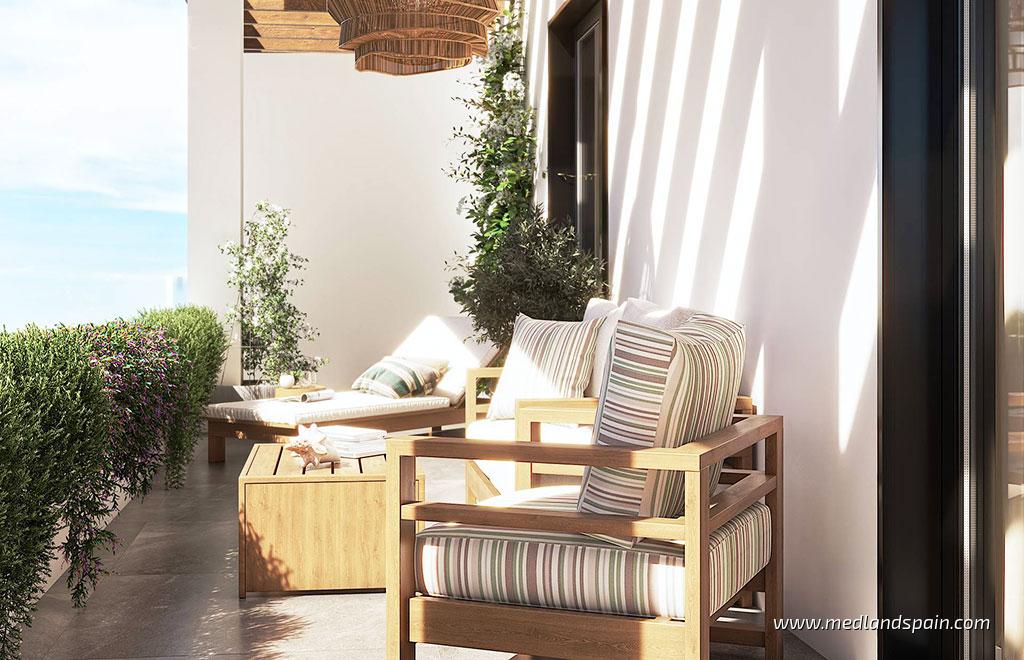 Dzīvoklis Mijas Costa, Malaga, Spānijā 3 istabas, 103 m2 Nr. 168617