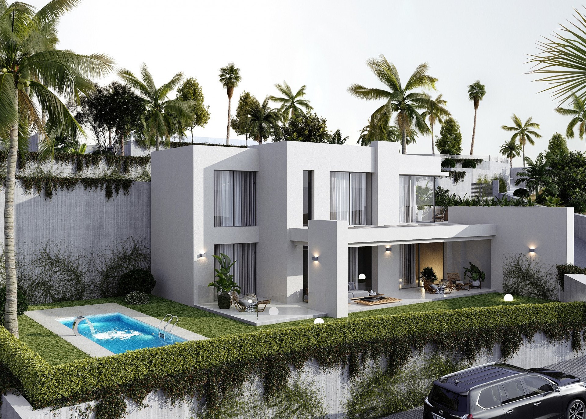 Huvila Mijas, Malaga, Espanja 4 makuuhuonetta, 219 m2 No. 20890