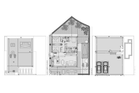 Layout 3 bedrooms 141,56 sq.m. in Sunset Lake Views in Aguas Nuevas, Torrevieja, Alicante, Spain No.155143
