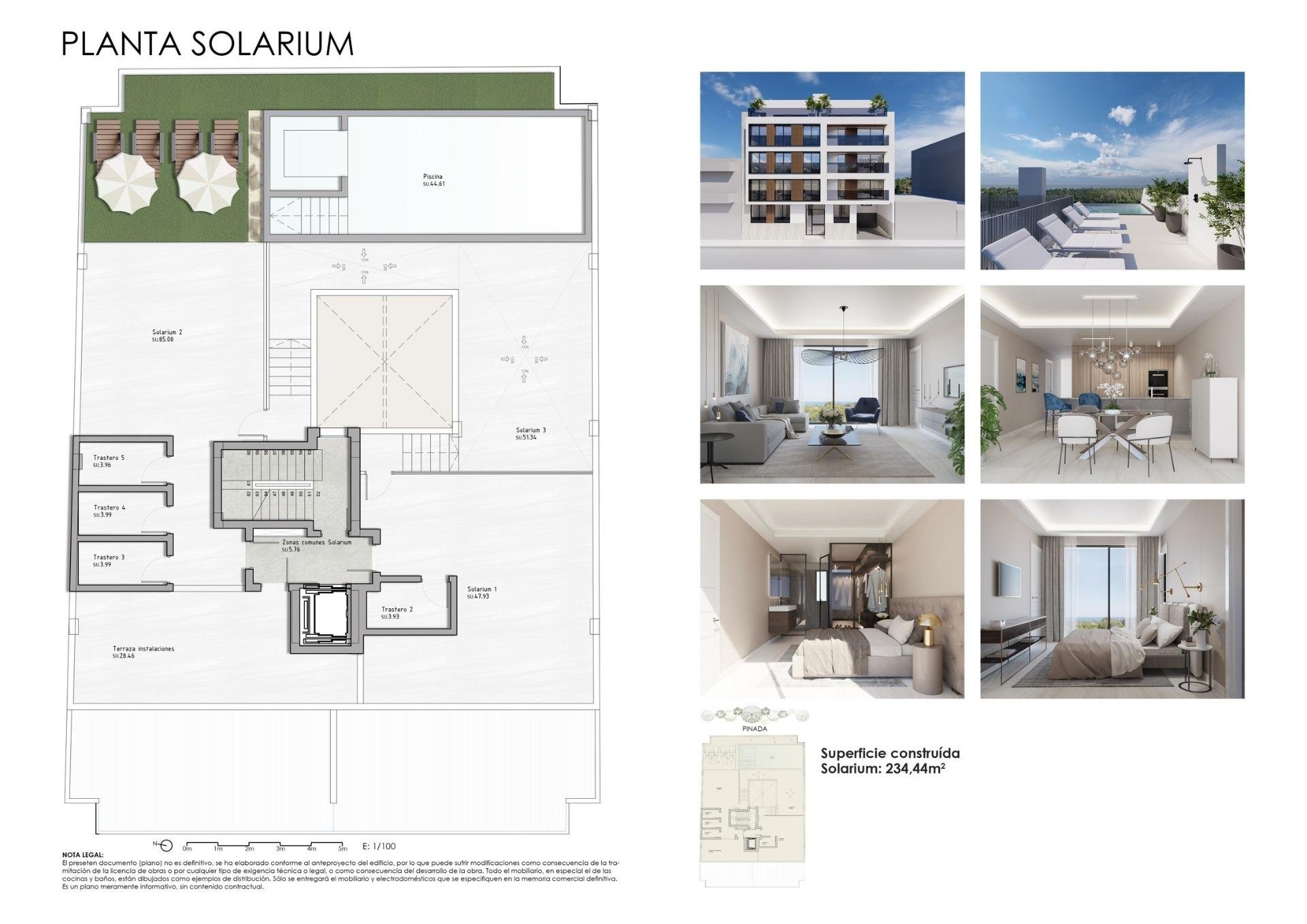 Apartment in Guardamar del Segura, Alicante, Spain 4 bedrooms, 154 sq.m. No. 147933
