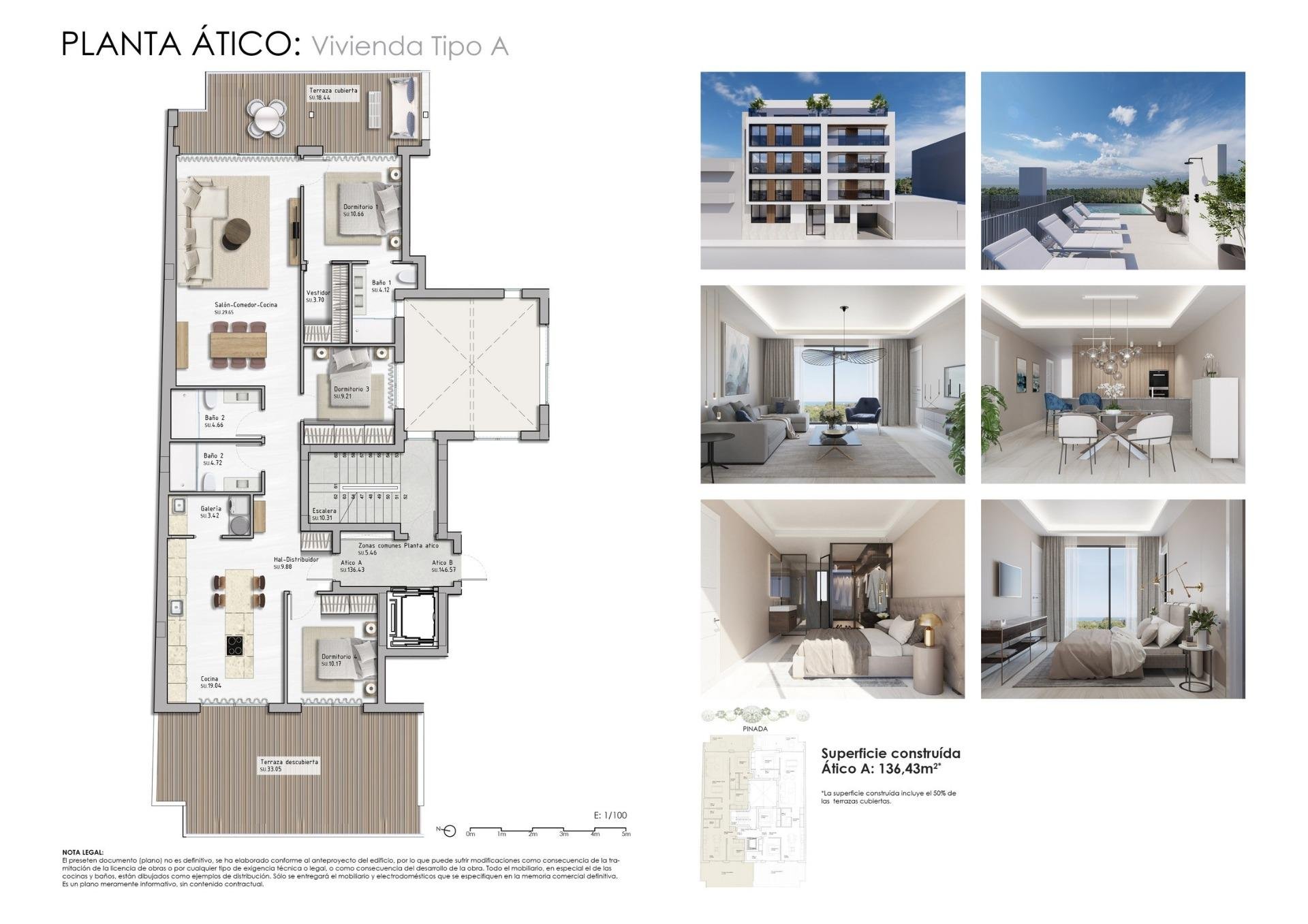 Wohnung in Guardamar del Segura, Alicante, Spanien 3 Schlafzimmer, 136 m2 Nr. 147935