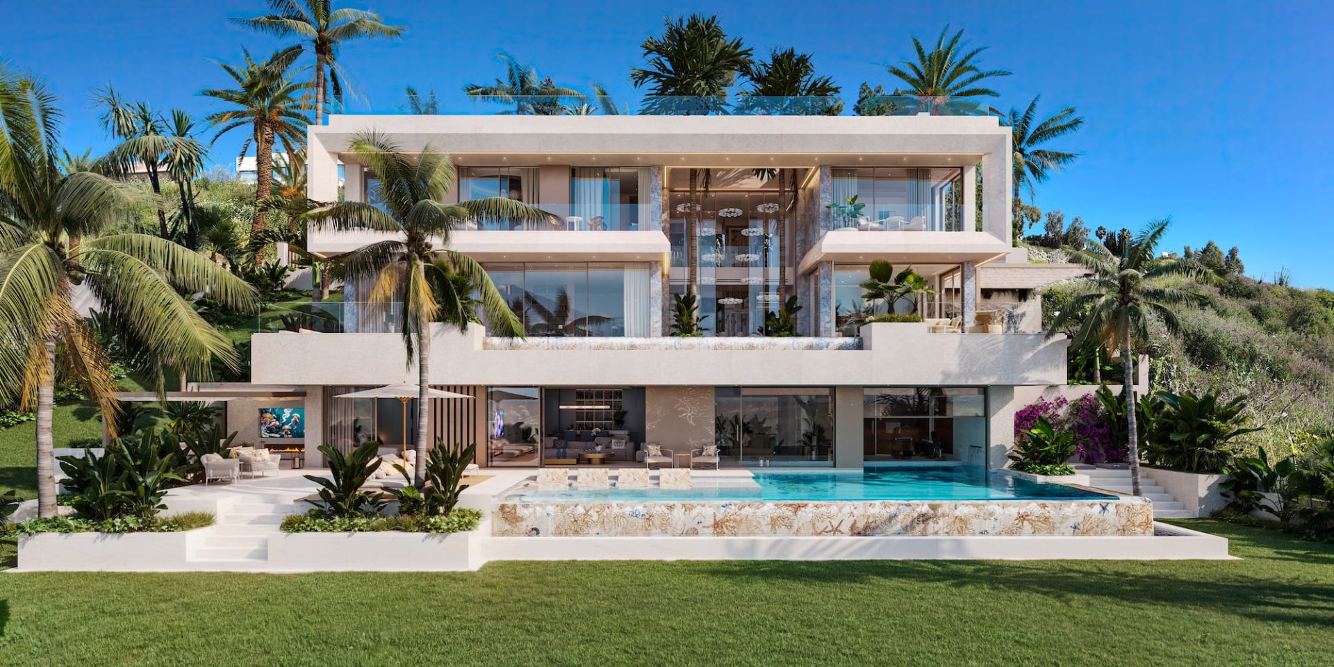 Huvila Marbella, Malaga, Espanja 5 makuuhuonetta, 1102 m2 No. 136825