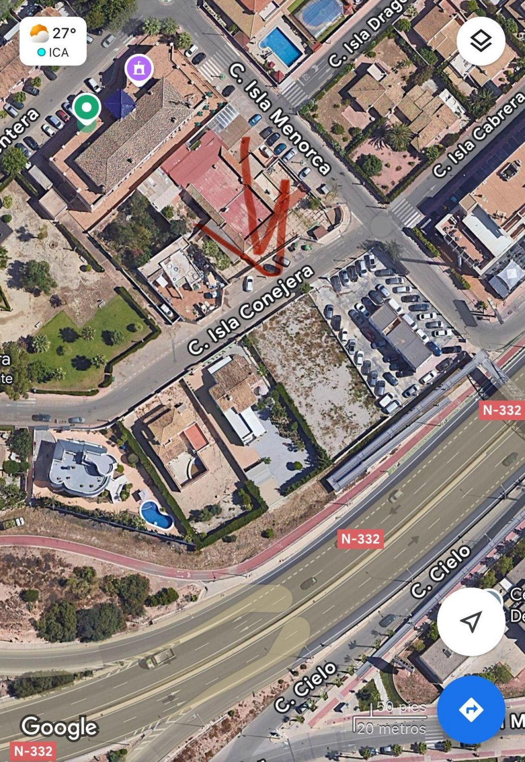 Tontti Campoamor, Alicante, Espanja 135 m2 No. 109155